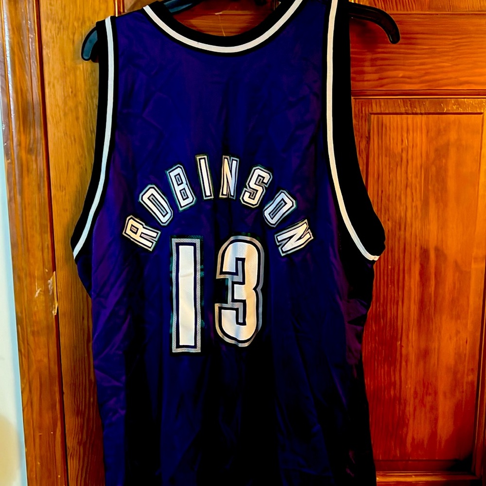 New Champion NBA Bucks Robinson 13 Mens Jersey 48 XL Unique